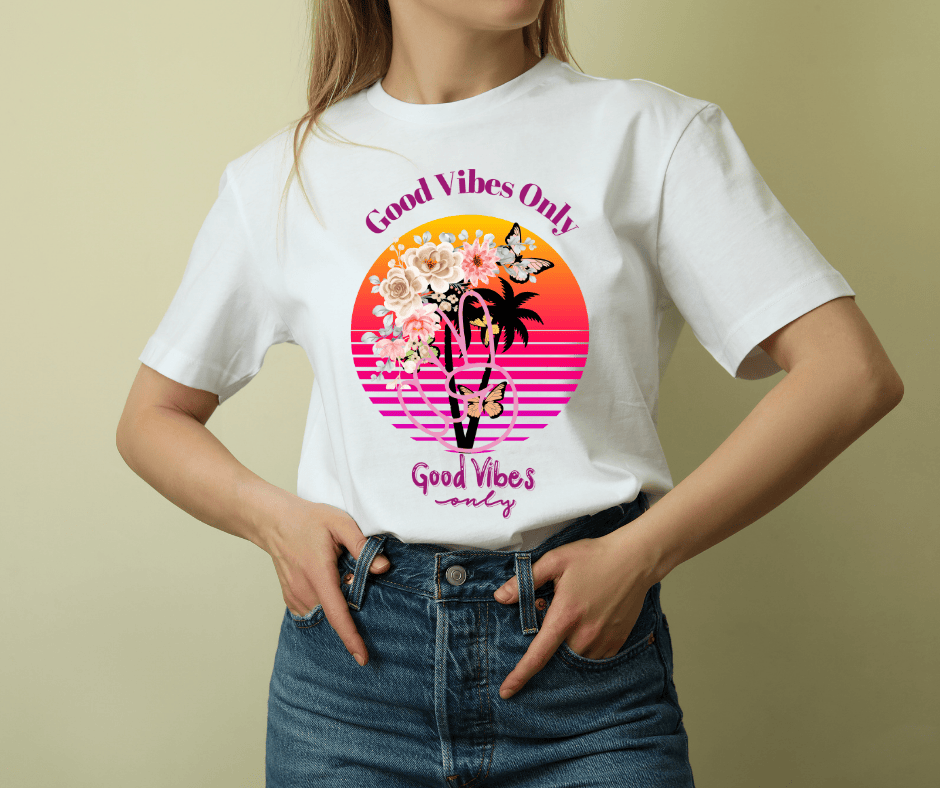 Good vibes only shirt